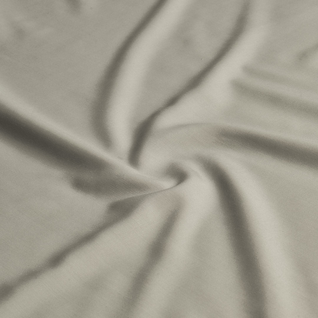 Classic Grey Plain Wash N Wear Shirting (Precut 6 Meter)