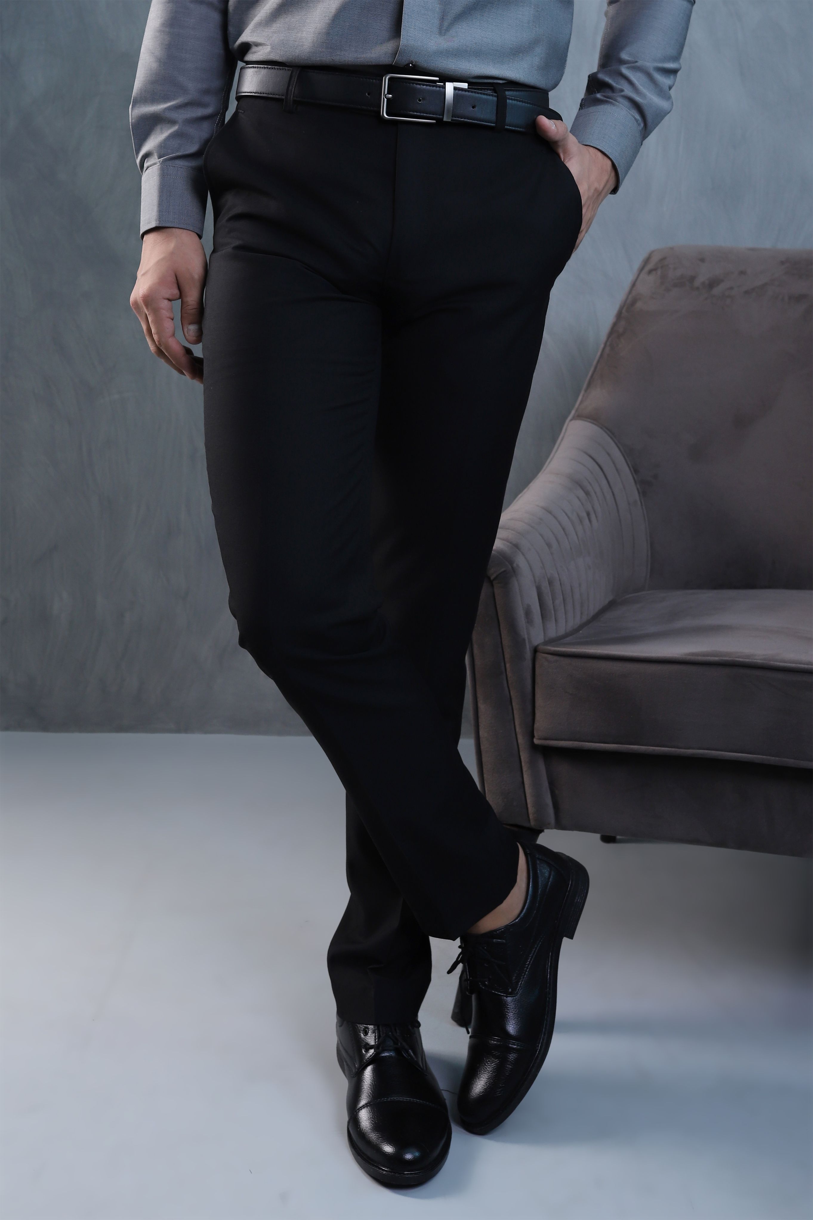 Formal Active Waist Black Dress Pant A Moosajee Sons Formal Active Waist Black Dress Pant A Moosajee Sons