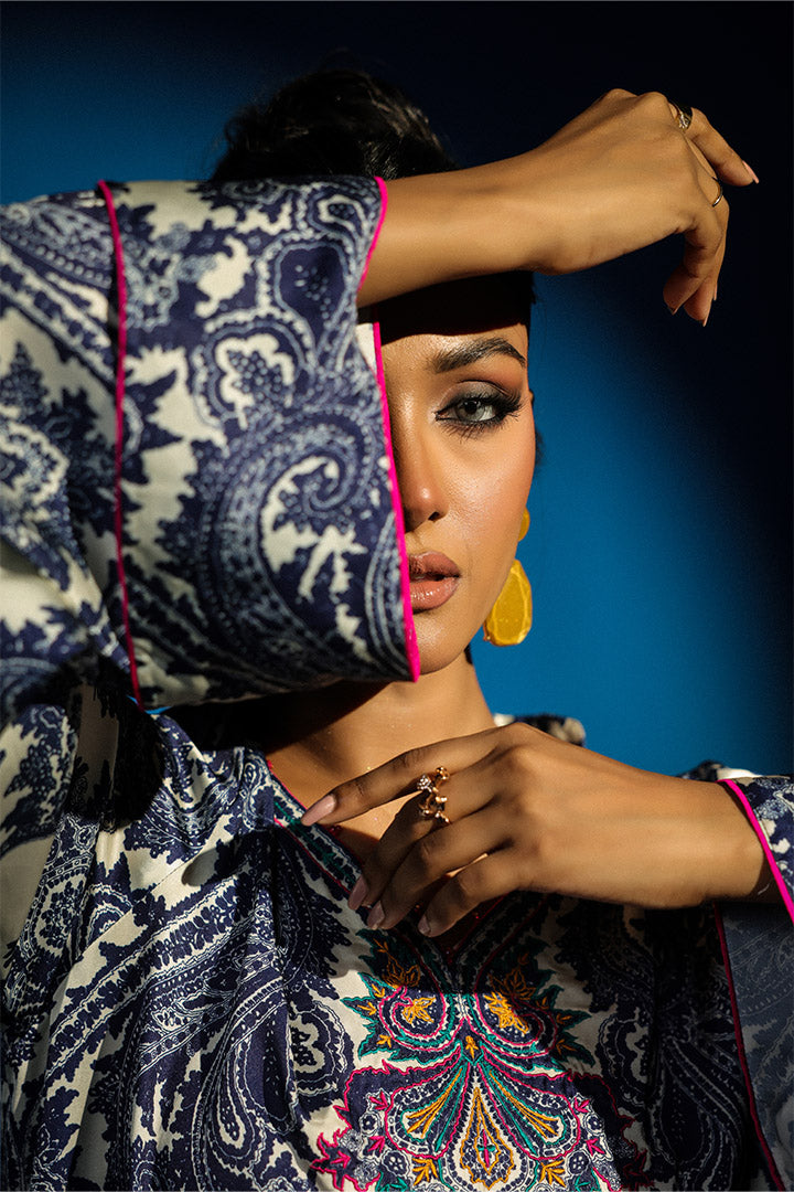 Kashleya Navy Kaftan