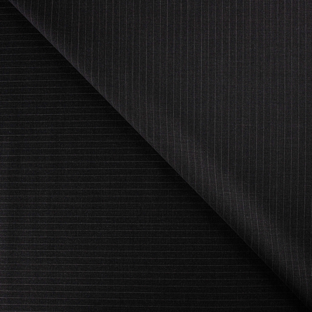 Explorer Stripe Blended Waistcoat Charcoal