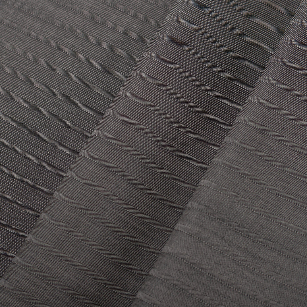 Italian Suiting Grey Kid Mohair Super 120
