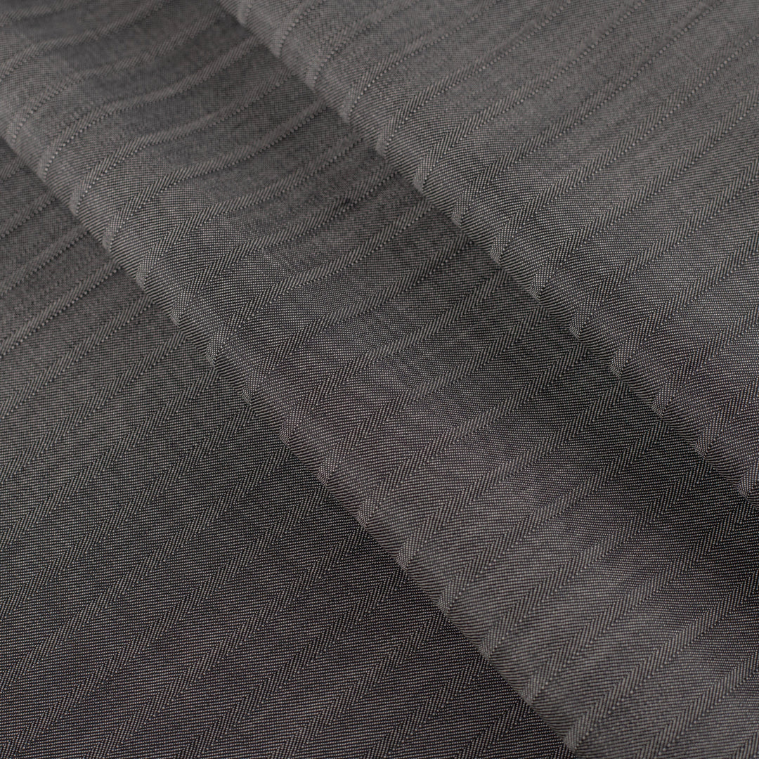 Italian Suiting Grey Kid Mohair Super 120