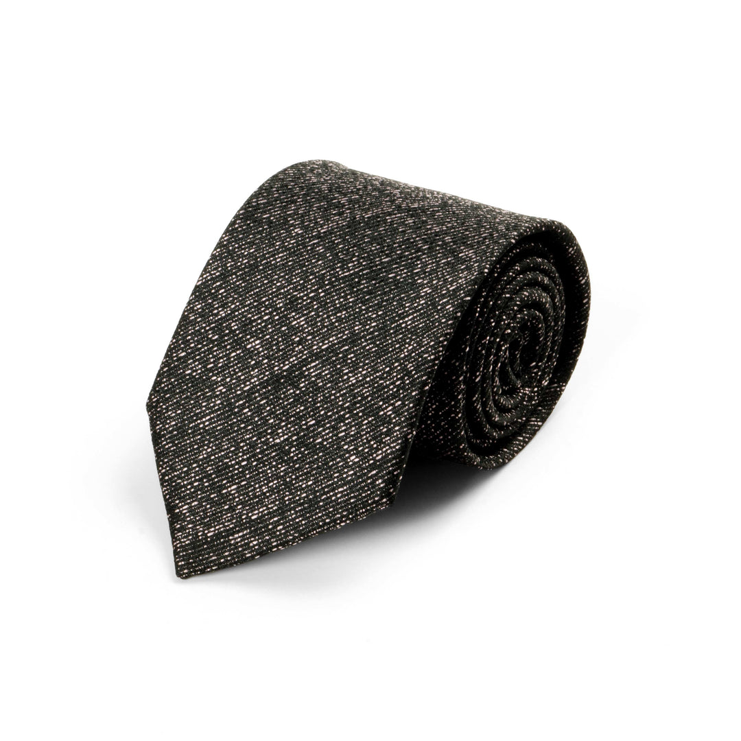 Textured Black Tie