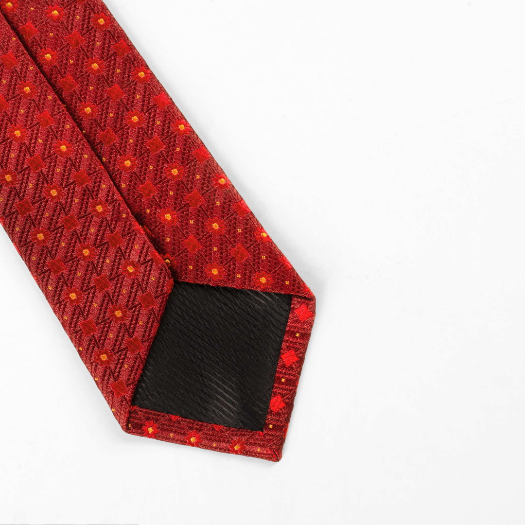 ELEGANT MAROON TIE
