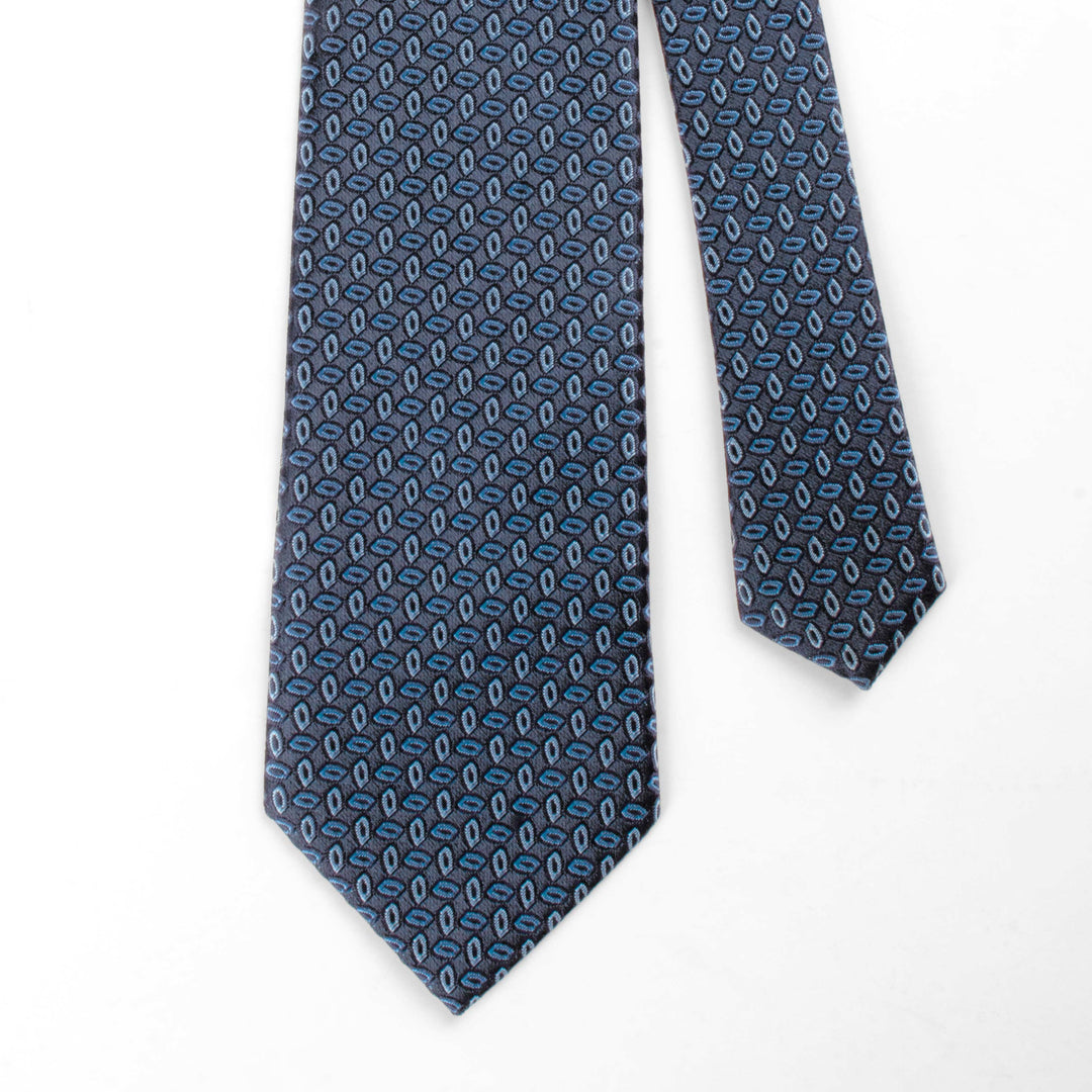 Abstract Blue Tie