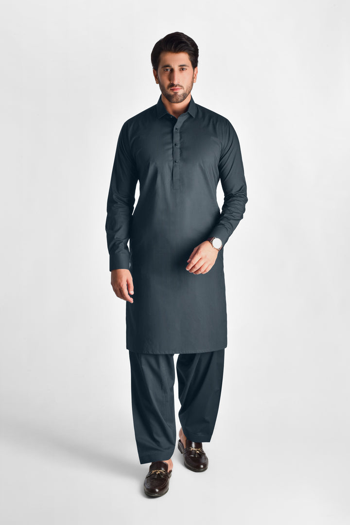Ibtida Midnight Blue Kameez Shalwar