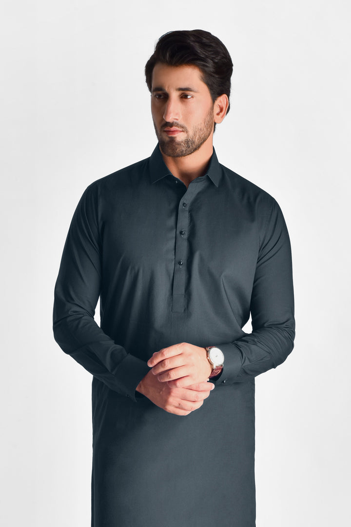 Ibtida Midnight Blue Kameez Shalwar