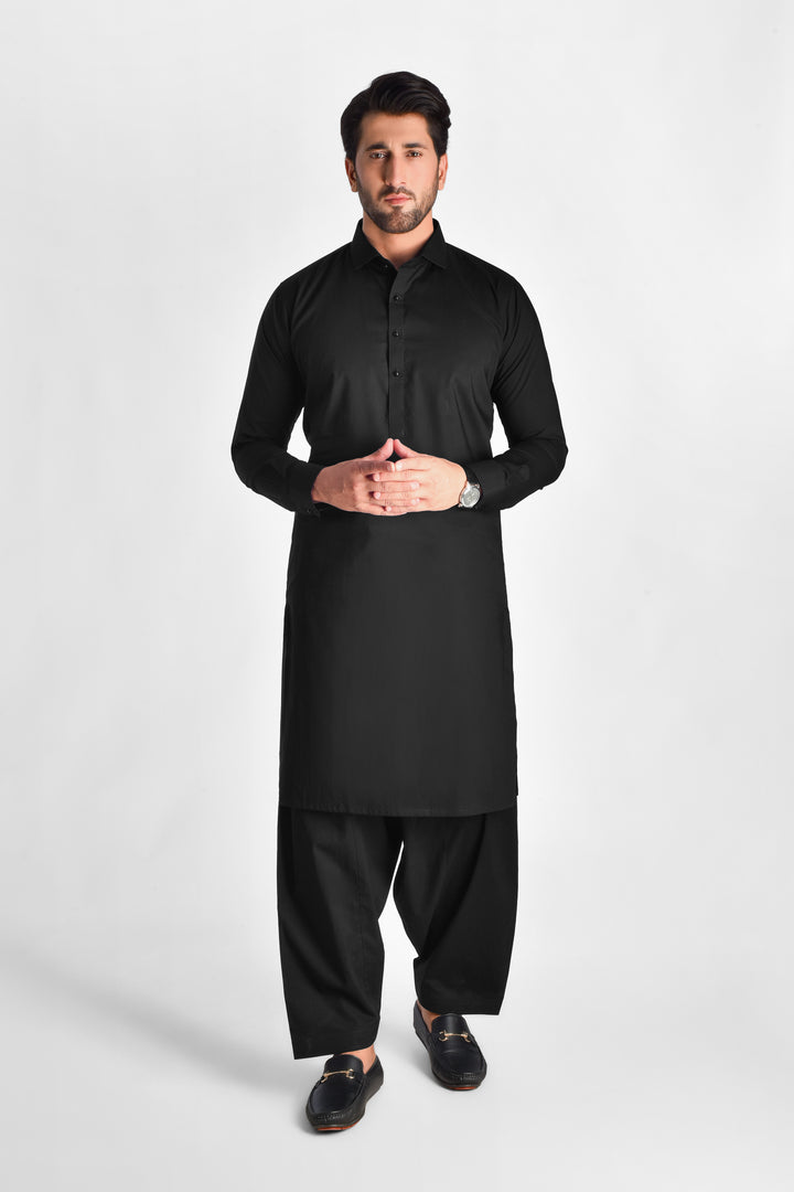 Ibtida Black Kameez Shalwar