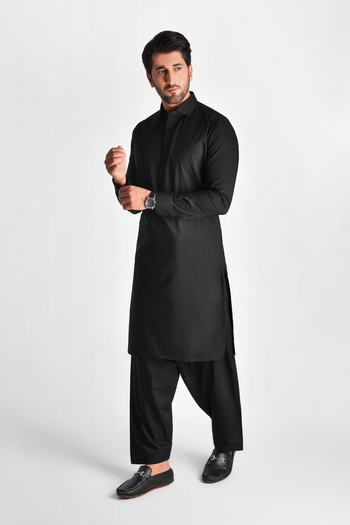 Ibtida Black Kameez Shalwar
