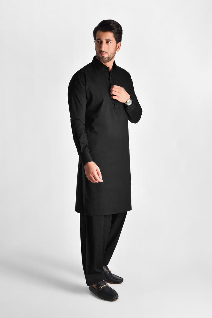 Ibtida Black Kameez Shalwar