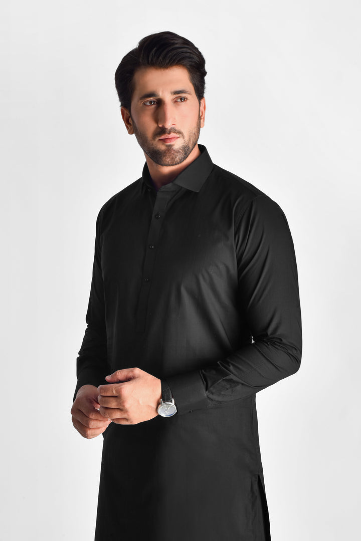 Ibtida Black Kameez Shalwar