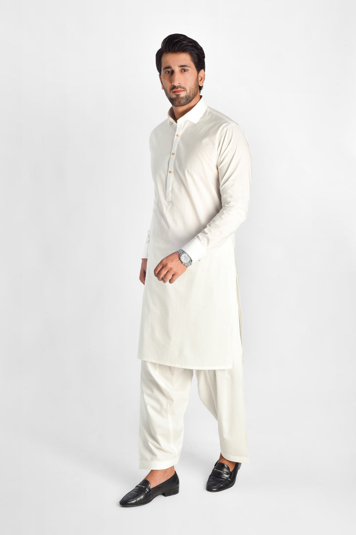 Ibtida Off White Kameez Shalwar