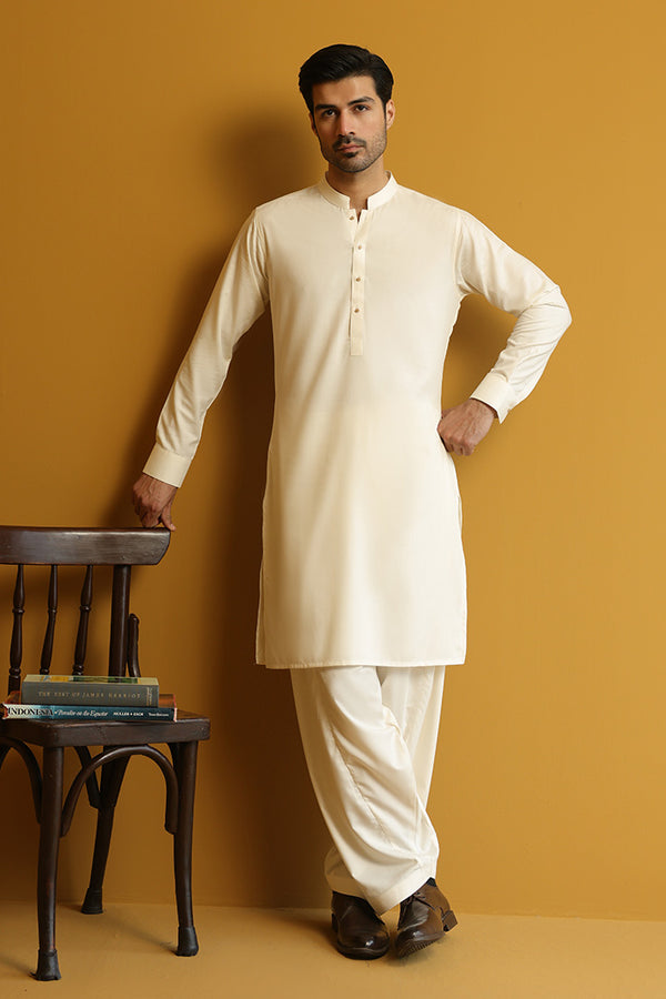 Sarim Ivory Kameez Shalwar