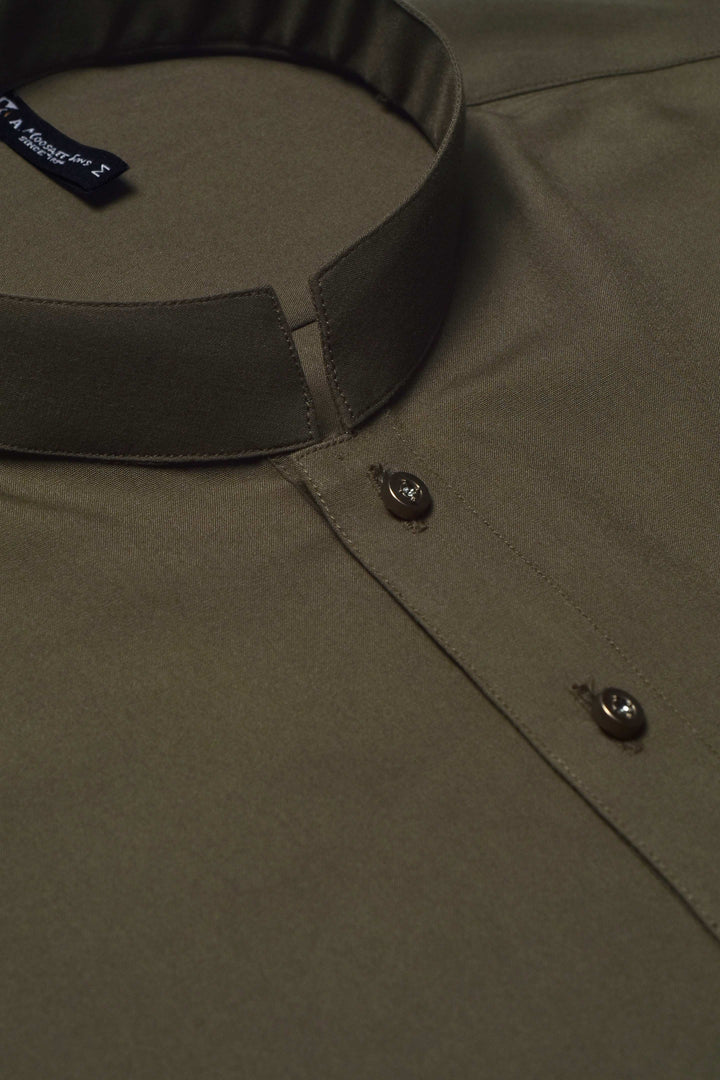 Maism Olive Kurta Pant