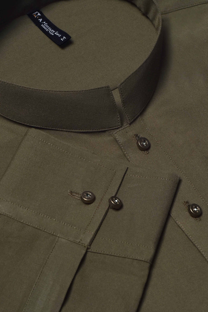Maism Olive Kurta Pant