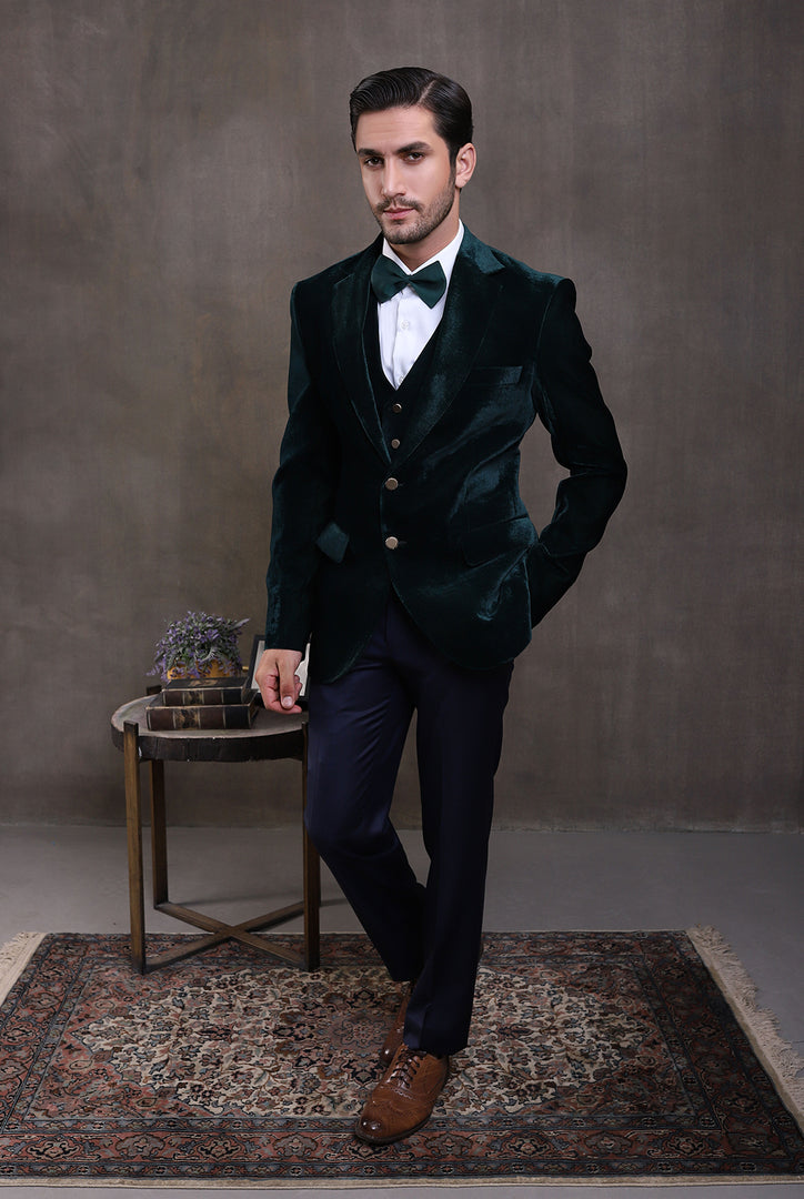 Classic Emerald Green 3PC Suit