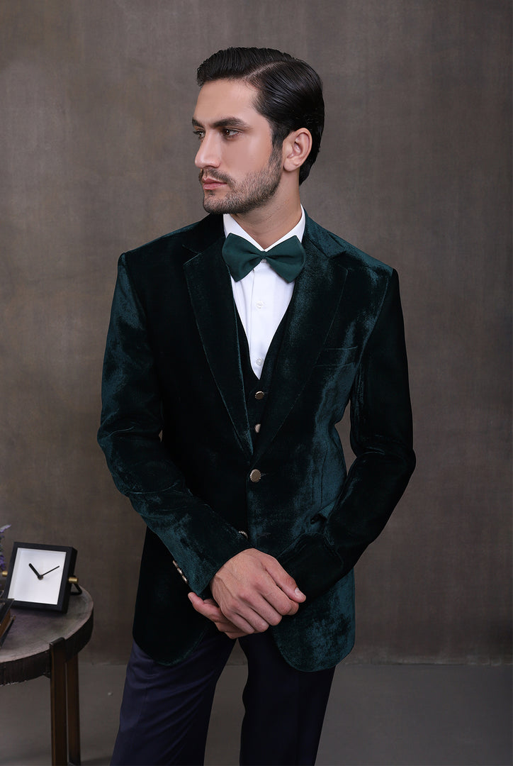 Classic Emerald Green 3PC Suit