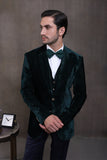 Green Tuxedo 3pc suit