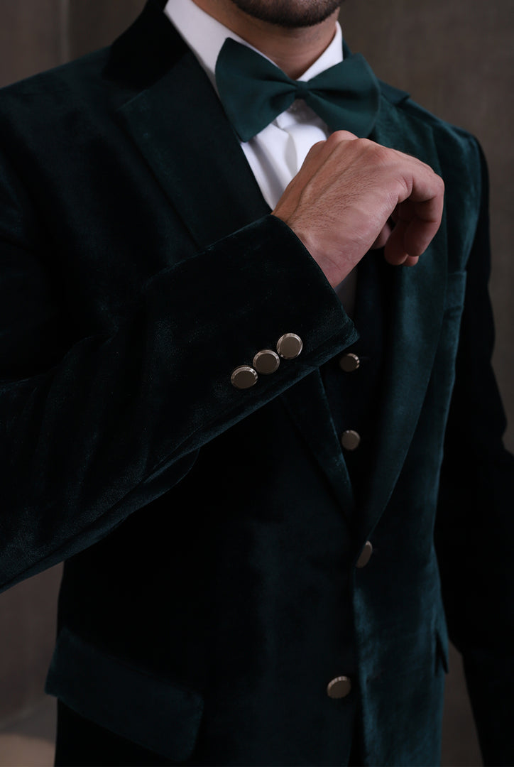 Classic Emerald Green 3PC Suit