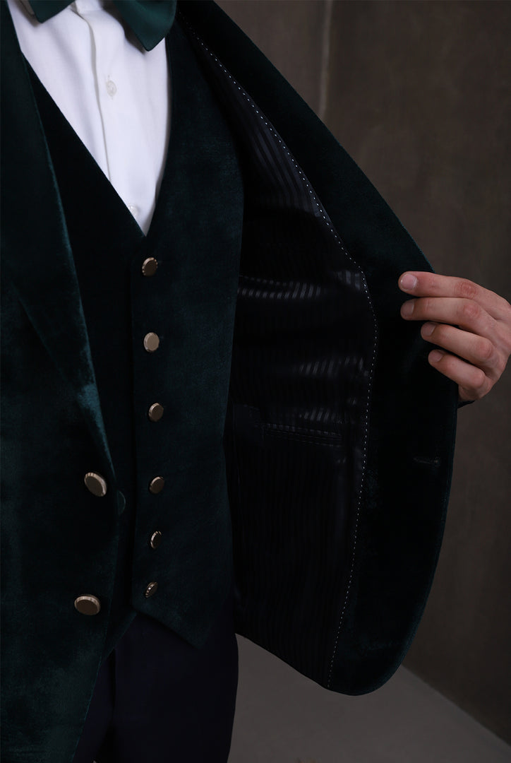 Classic Emerald Green 3PC Suit