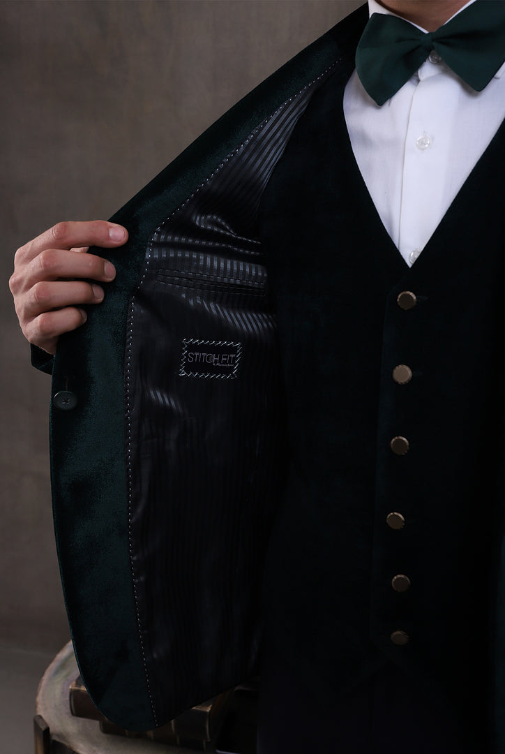 Classic Emerald Green 3PC Suit