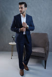 Blue 2pc Suit