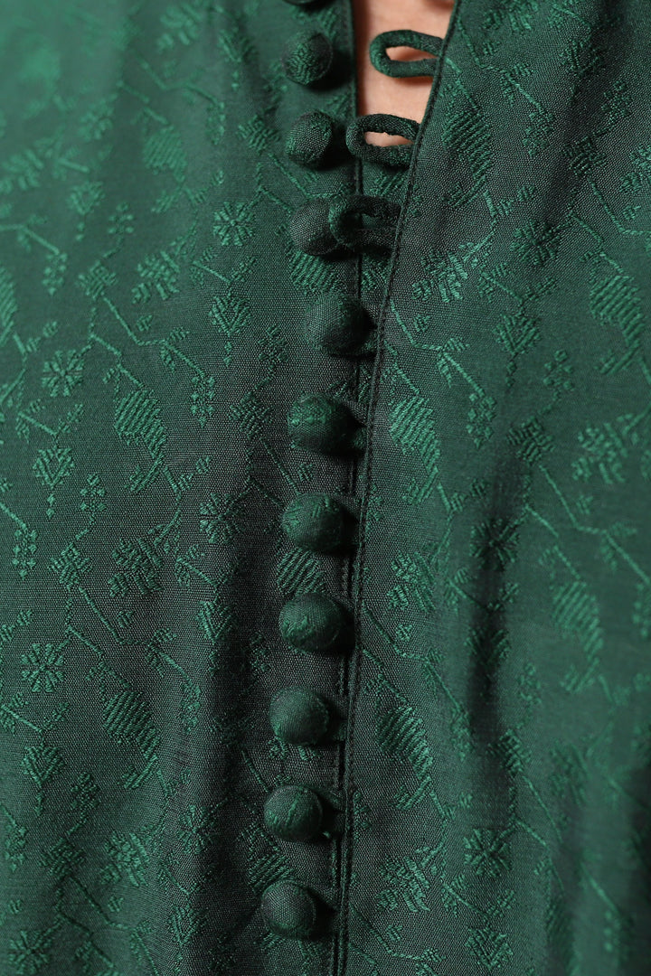 Festive Emerald Kurta