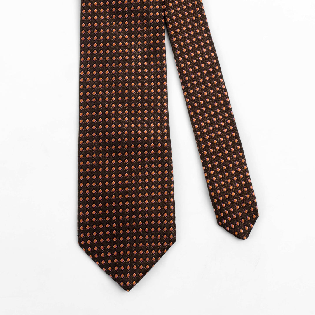 ELEGANT RUST TIE