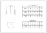 Soz Navy Blue Shalwar Kameez