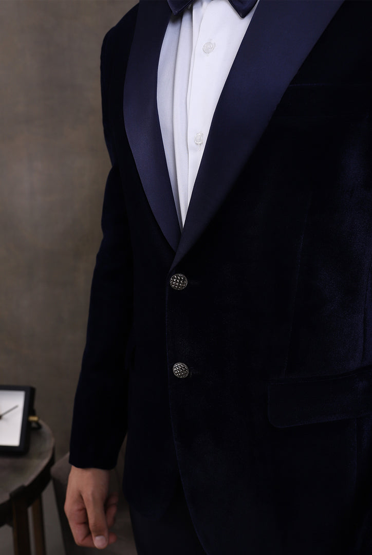 Blue Tuxedo 2pc suit
