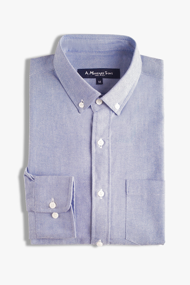 Powder Blue Premium Oxford Button Down Shirt