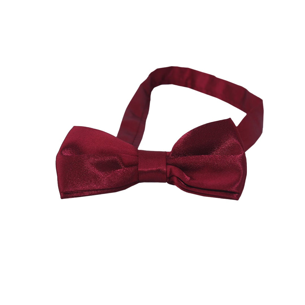 
                  
                    Satin Silk Bow Tie Maroon
                  
                