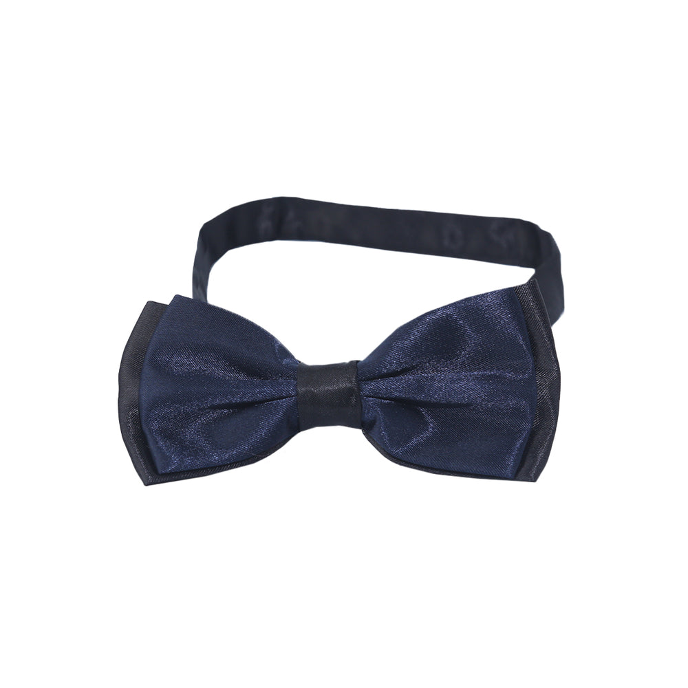 
                  
                    Self Design Bow Tie Navy Blue
                  
                