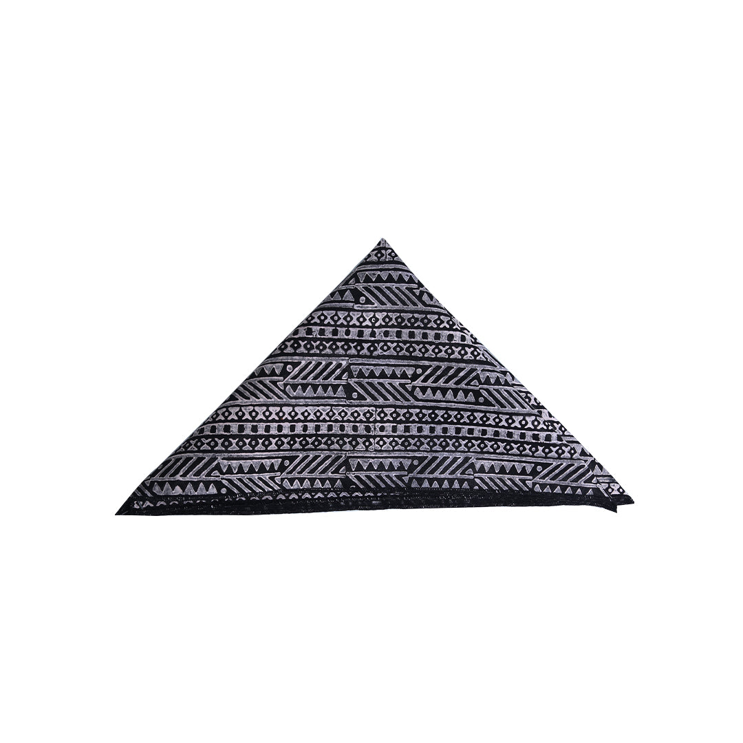 Sawyer Block Printed Pocket Square