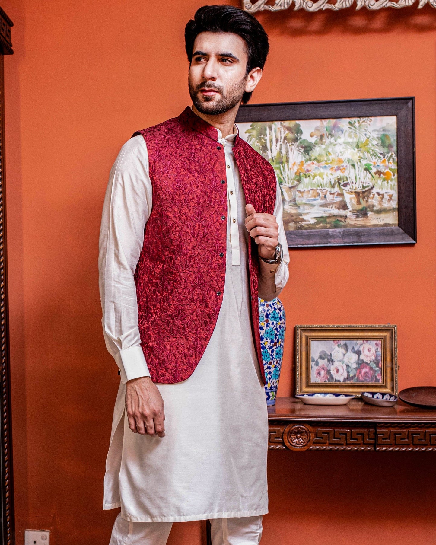 Festive Waist Coat