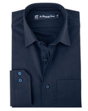 Plain Navy Blue Shirt