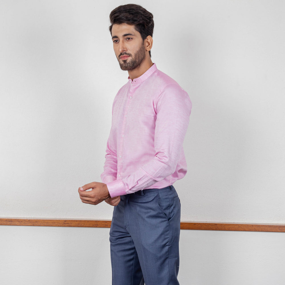 
                  
                    Chambray Blended Shirt Pink
                  
                