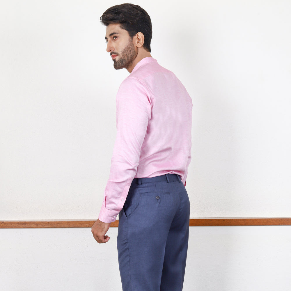 
                  
                    Chambray Blended Shirt Pink
                  
                