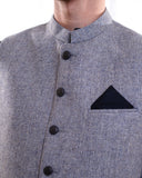 Tweed Medium Grey Waist Coat