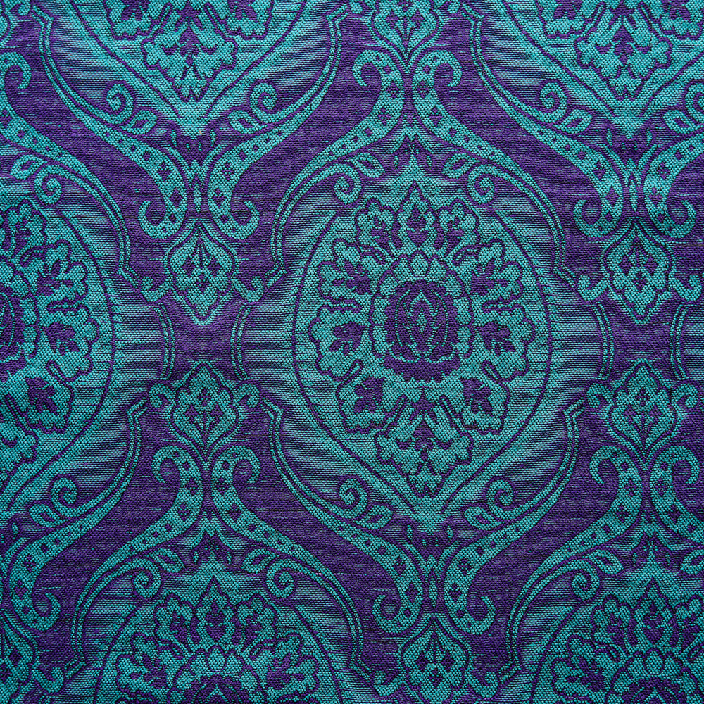 Blue Patterned Pocket Square