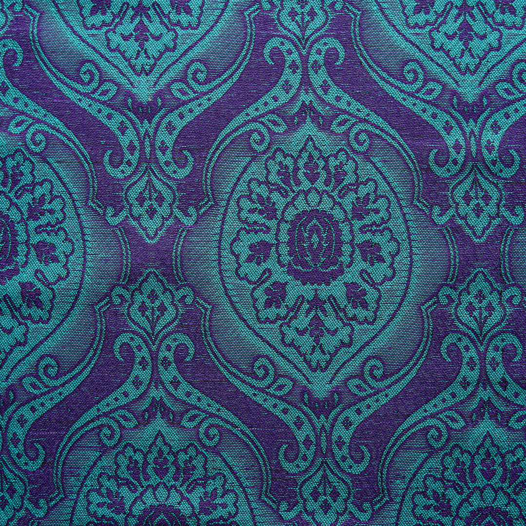 Blue Patterned Pocket Square