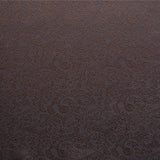 Chocolate Brown Floral Pocket Square