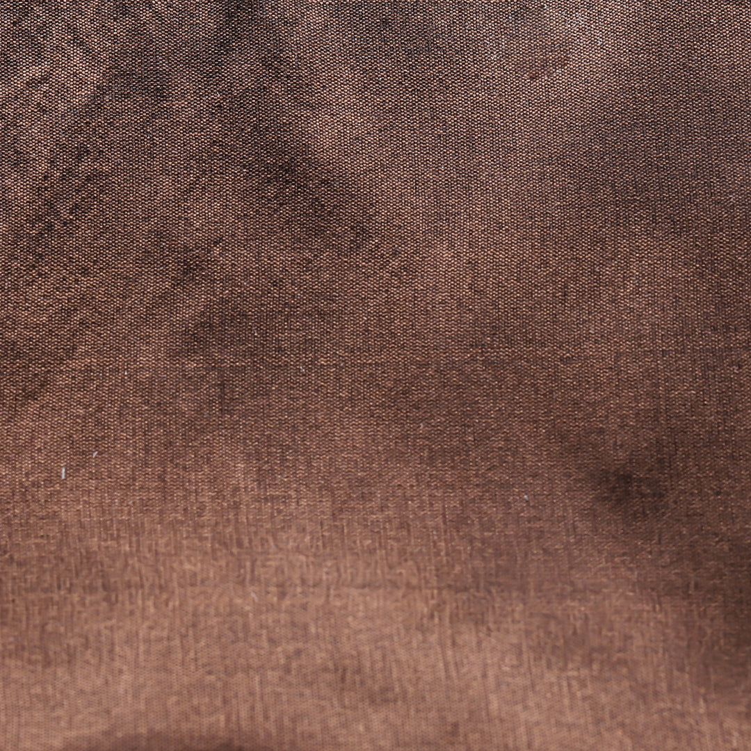 Plain Dark Brown Pocket Square