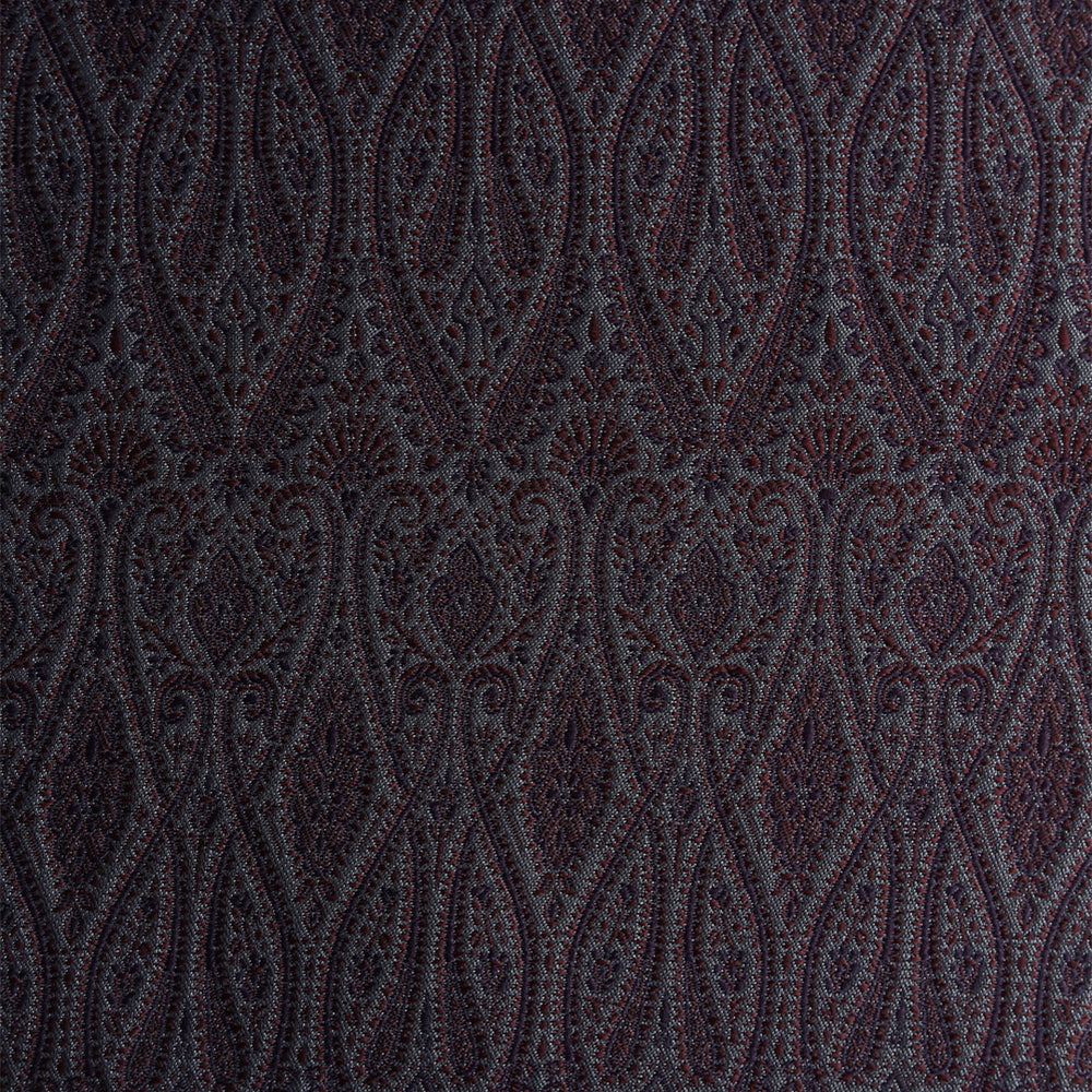 Brown Paisley Pocket Square