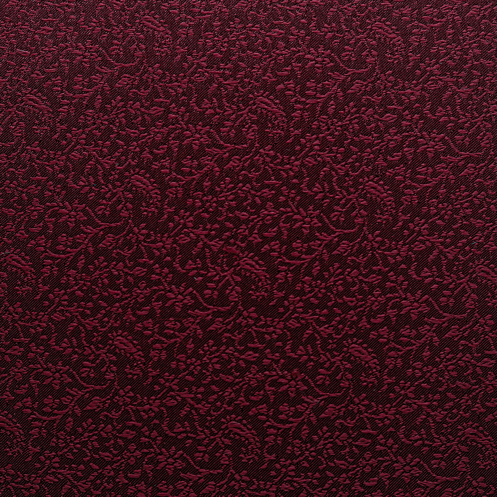 Maroon Floral Pocket Square