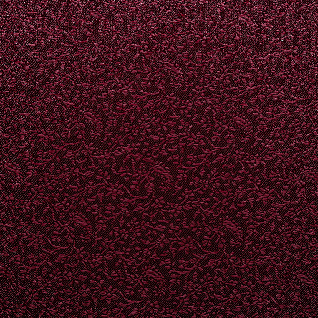 Maroon Floral Pocket Square