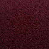 Maroon Floral Pocket Square