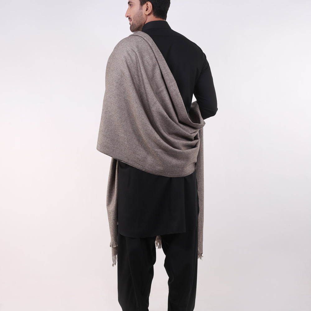 
                  
                    All Wool Briarsmoke Brick Slub Shawl
                  
                