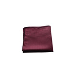Maroon Floral Pocket Square