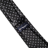 Dotted Textured Tie Black